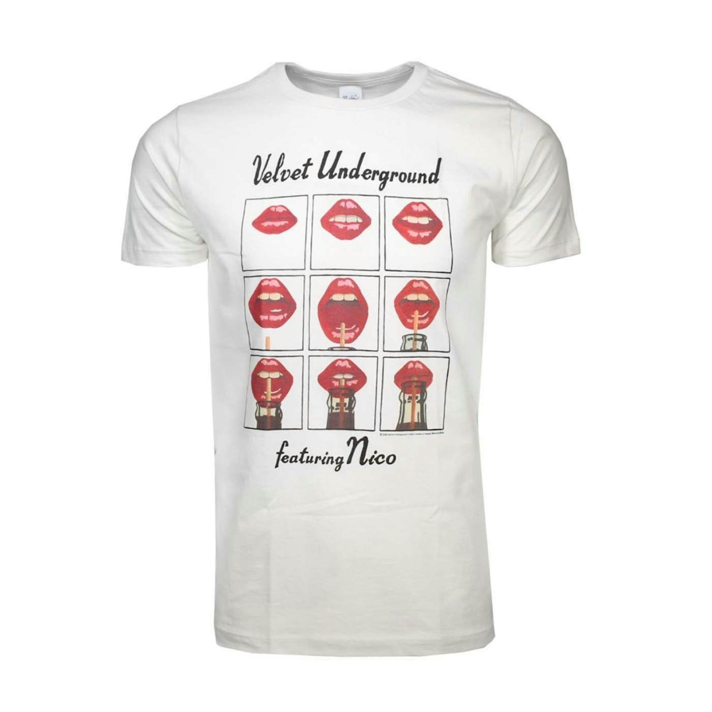 Velvet Revolver T Shirt | Velvet Underground Featuring Nico Lips T-Shirt