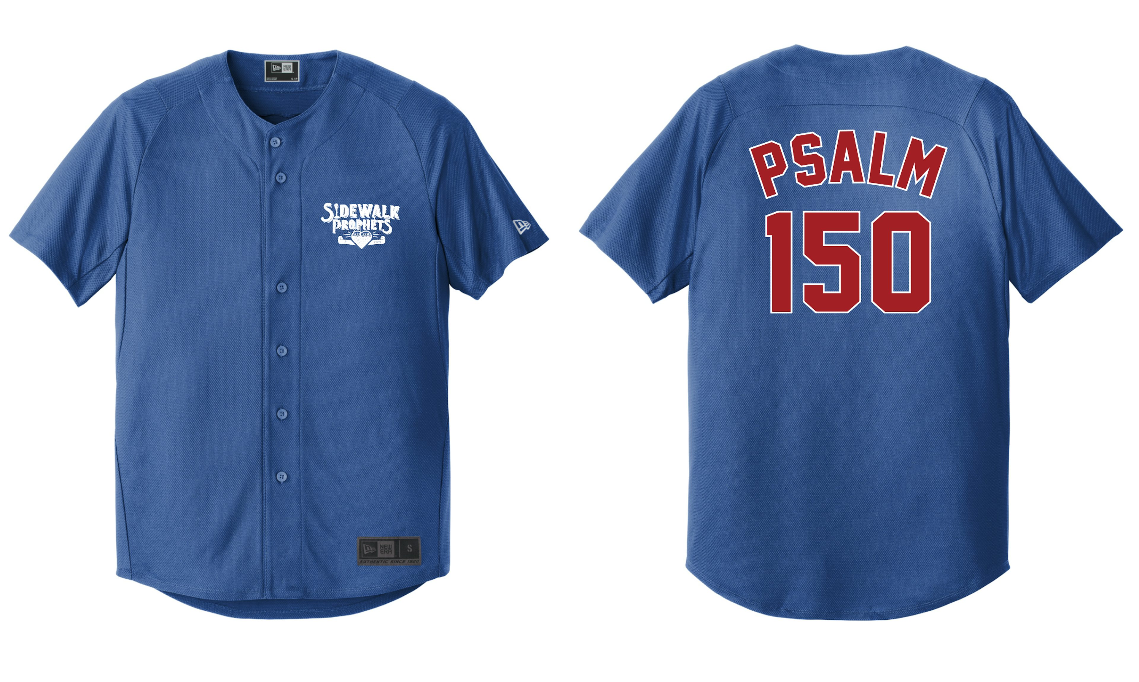 Sidewalk Prophets New Era Psalm 150 Authentic Baseball Jersey (PreOrder)