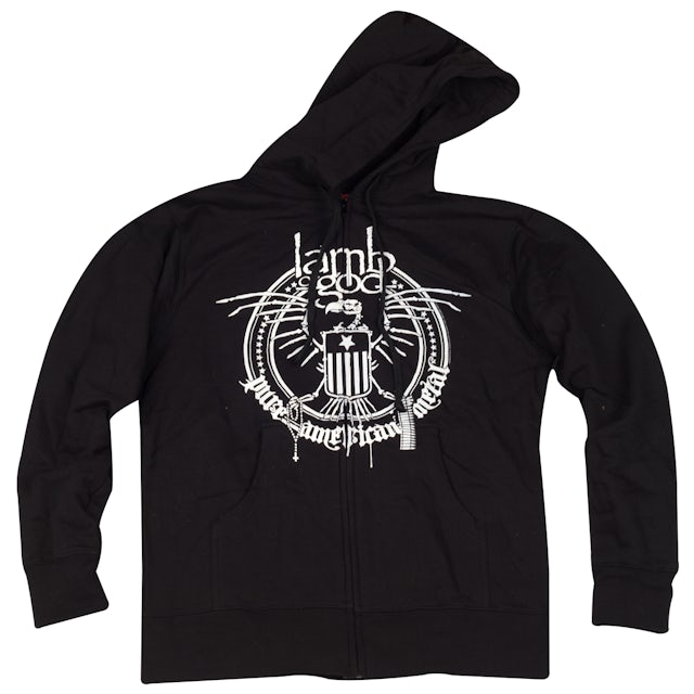 Lamb Of God Metal Zip Hoodie