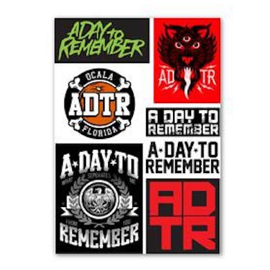 A Day to Remember - Sticker Sheet