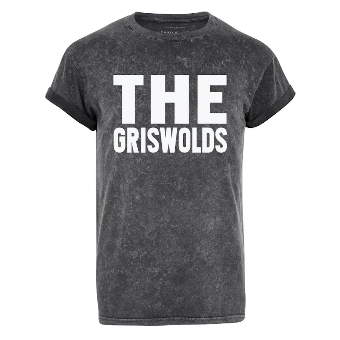 The Griswolds - Dark Grey Acid Wash Tee