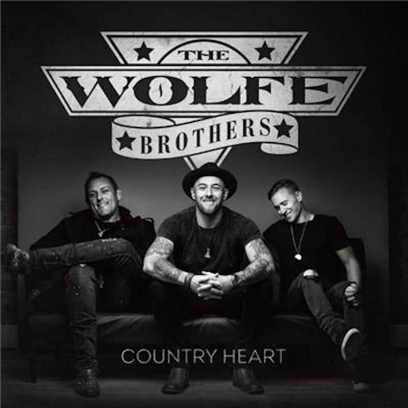 The Wolfe Brothers - Country Heart Signed CD