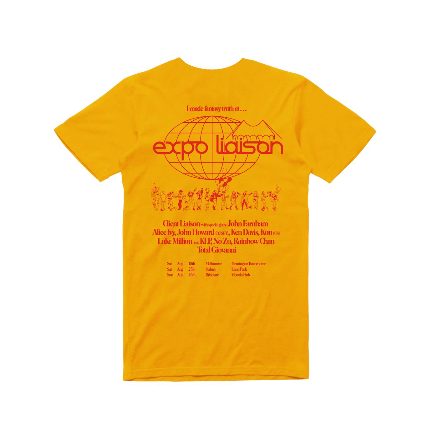 Client Liaison Expo  / Gold T-shirt