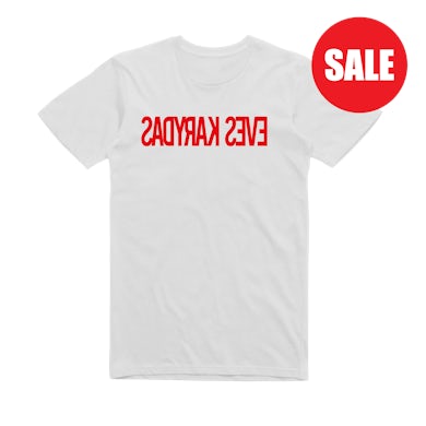 Eves Karydas Backwards Logo / White T-shirt