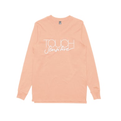 Touch Sensitive Logo / Pale Pink Longsleeve