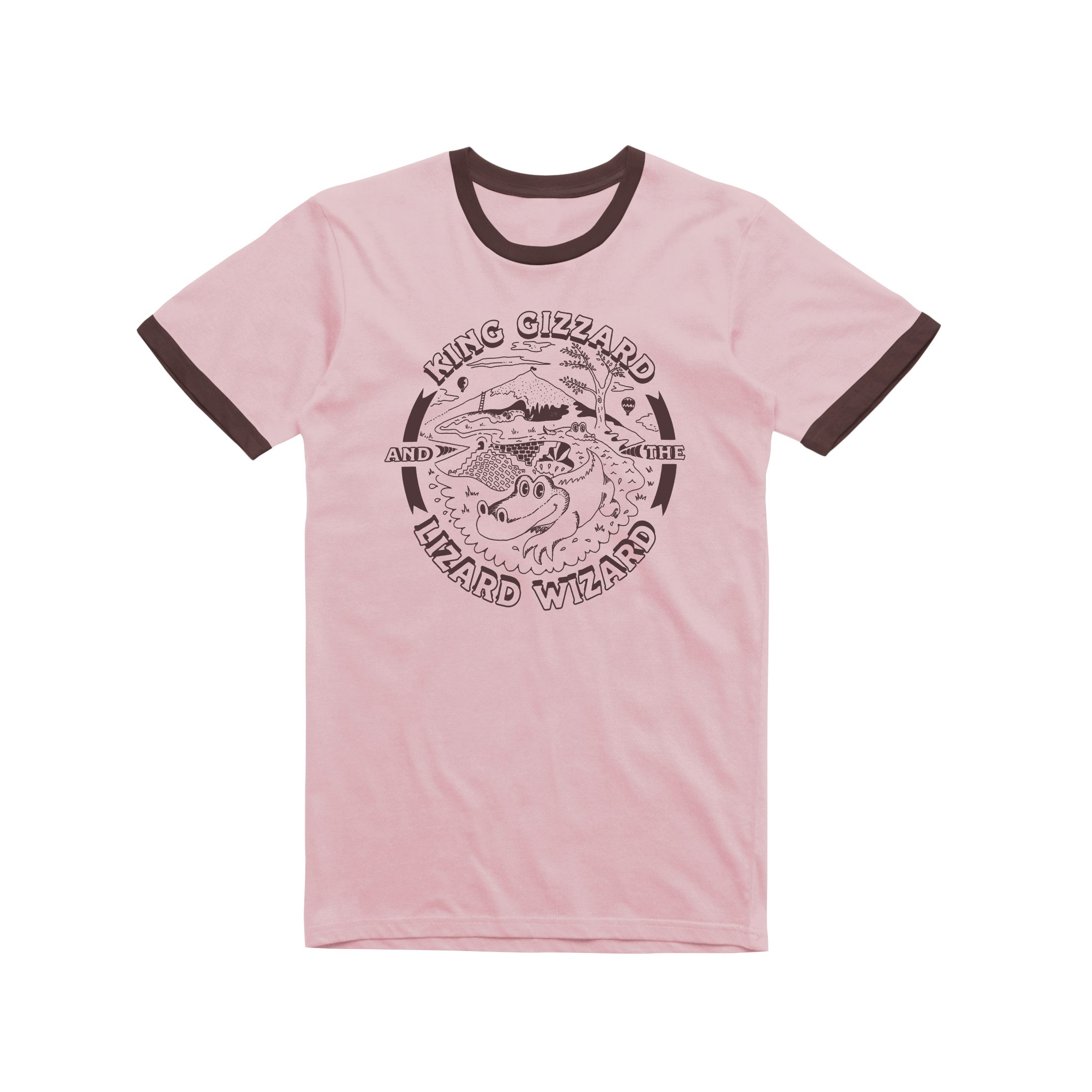 Pink ringer t shirt Clearance