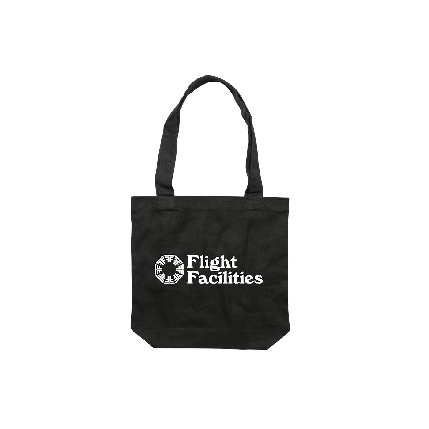 Flight Facilities 30,000 feet / Black Tote Bag