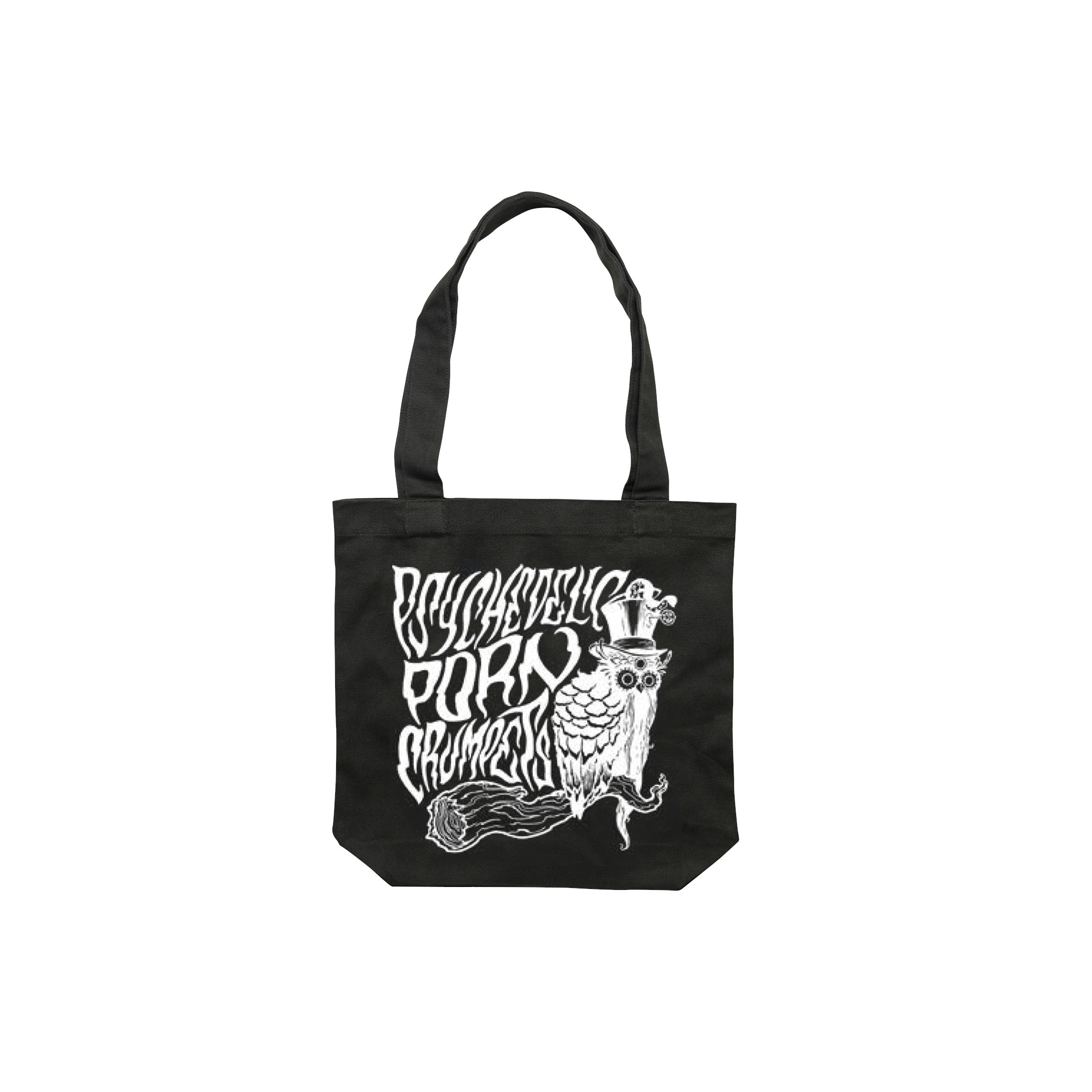 Psychedelic Porn Crumpets Owl / Tote Bag