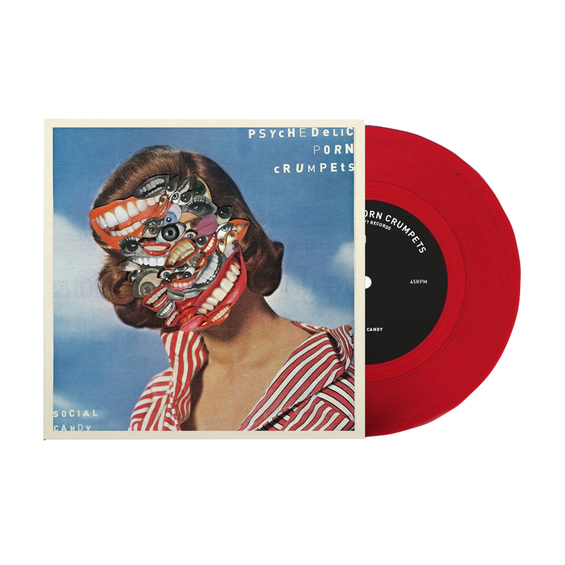 Psychedelic Porn Crumpets Social Candy / 7" Vinyl