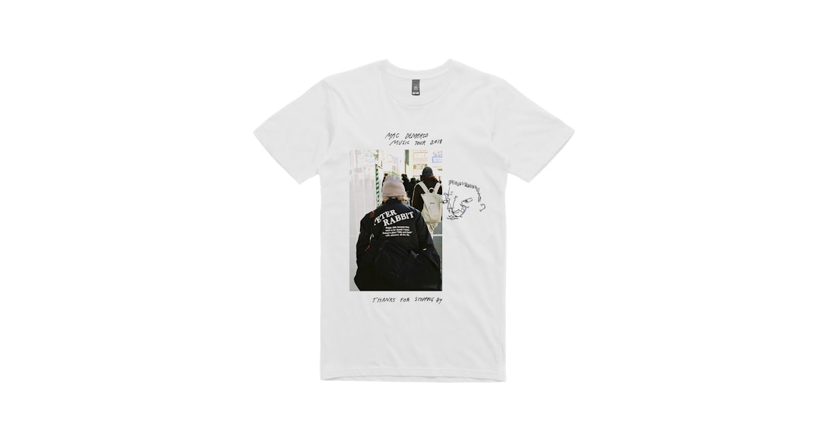 Mac DeMarco Peter Rabbit / White T-shirt