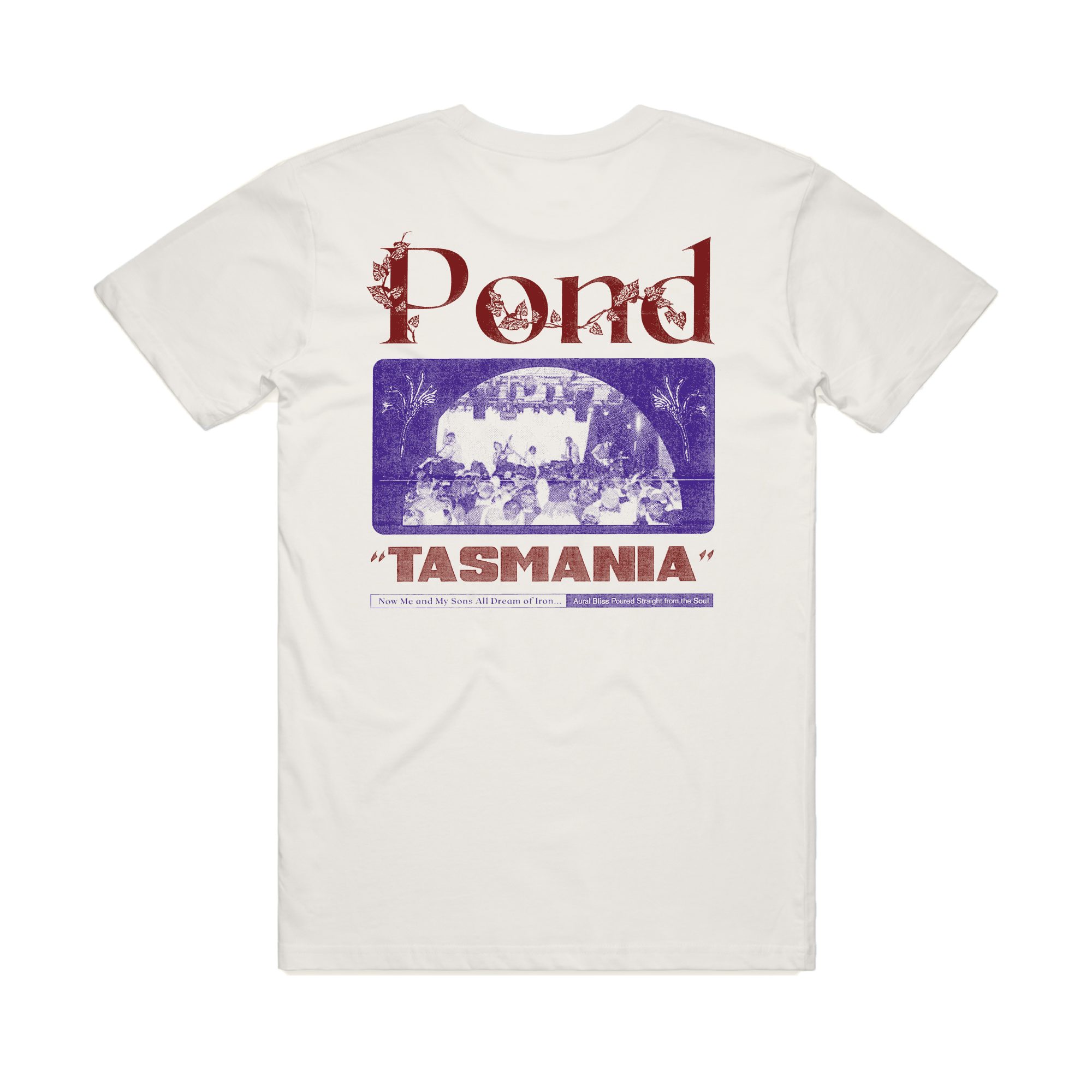 Pond Tasmania / Offwhite Tshirt