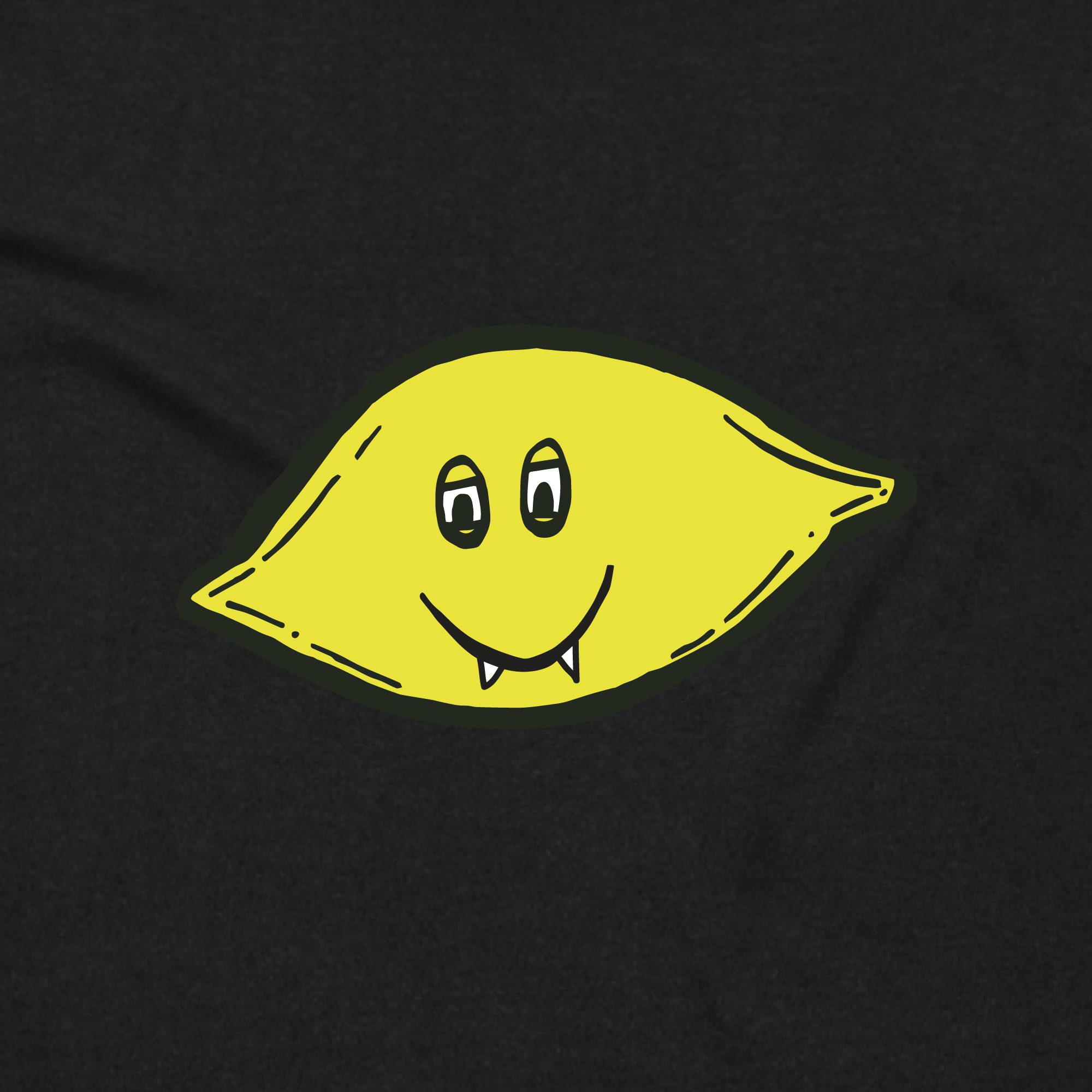 Dope Lemon Lemon Head Black T Shirt