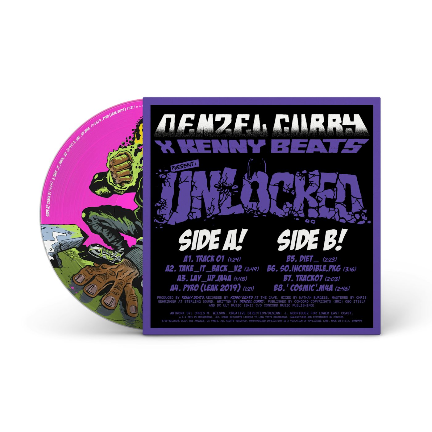 Denzel Curry Beats Unlocked 3LP Definitive Edition (Vinyl)