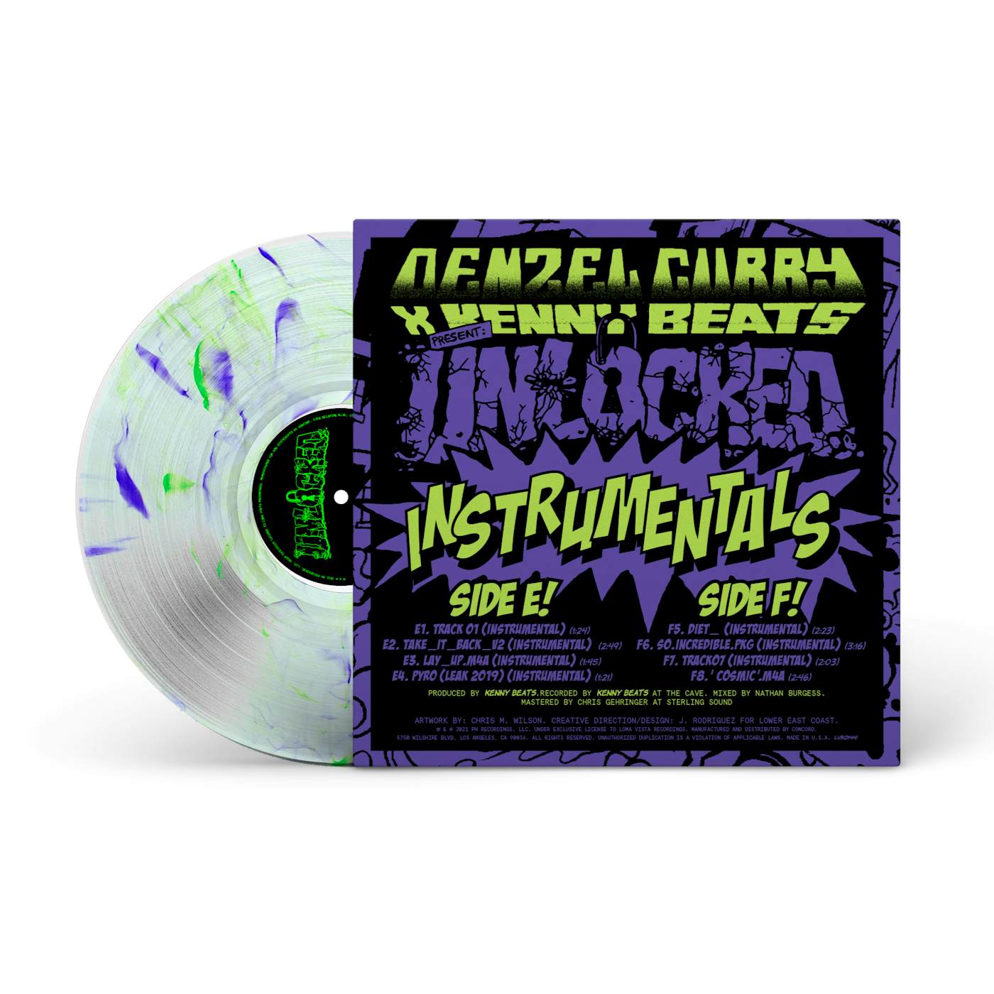 Denzel Curry Kenny Beats - Unlocked 3LP Definitive Edition (Vinyl)