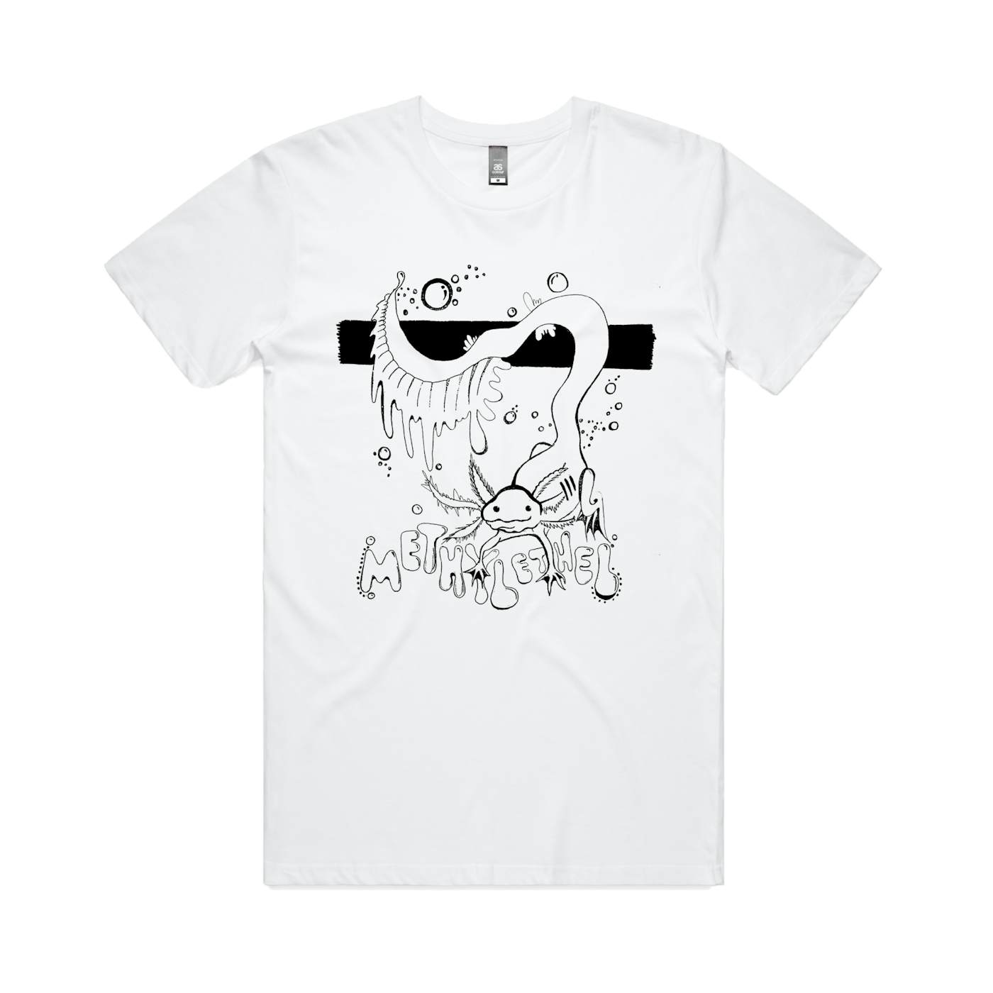 Methyl Ethel Axolotl / White T-shirt