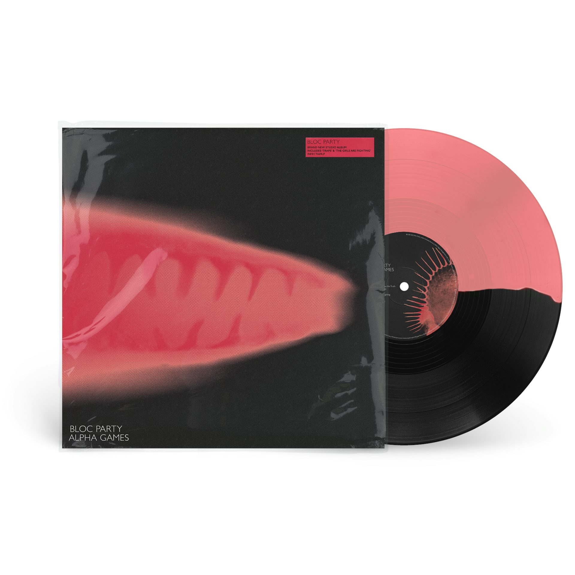 Bloc Party / Alpha Games LP D2C Exclusive: Black & Red Vinyl