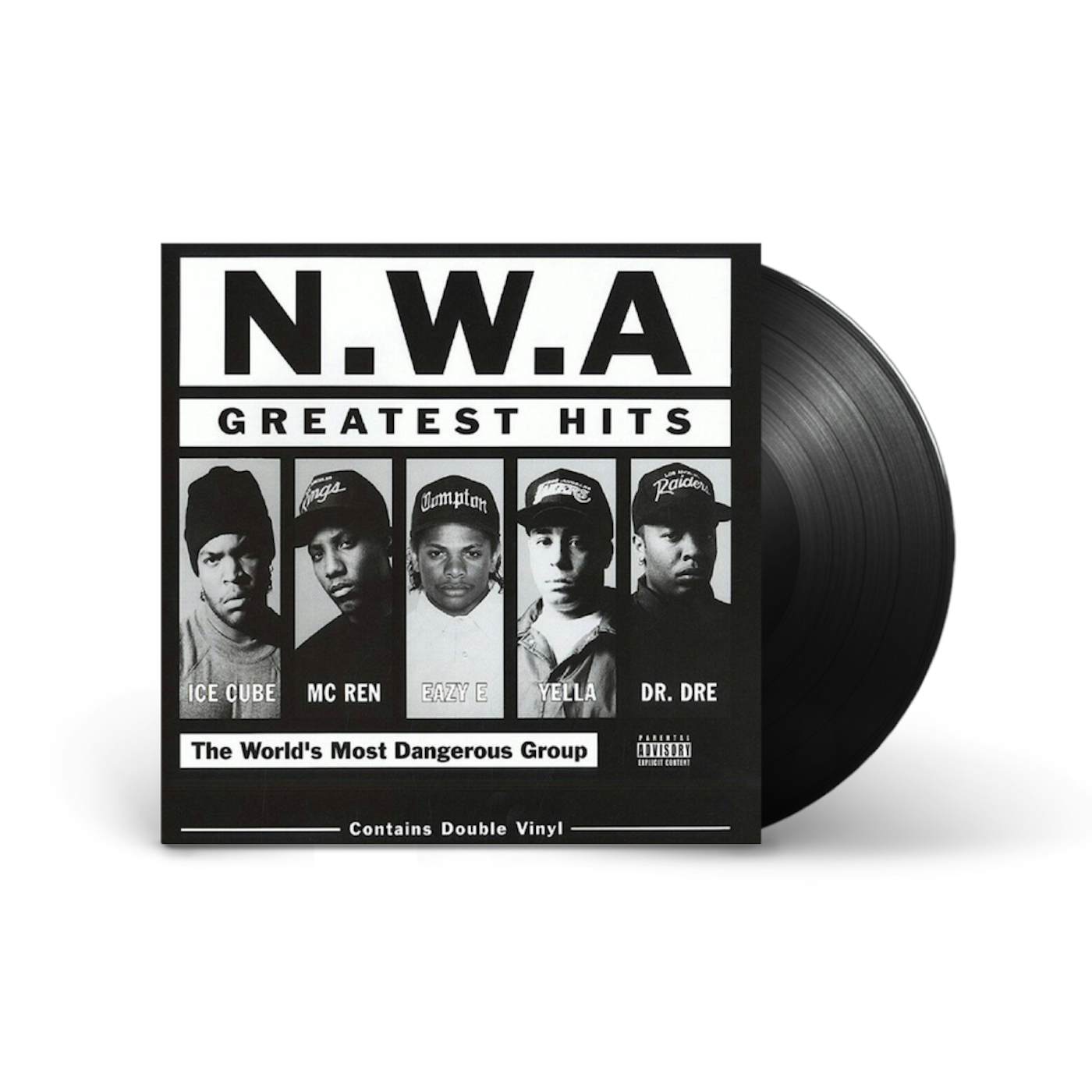 N.W.A. Greatest Hits 2xLP Black Vinyl