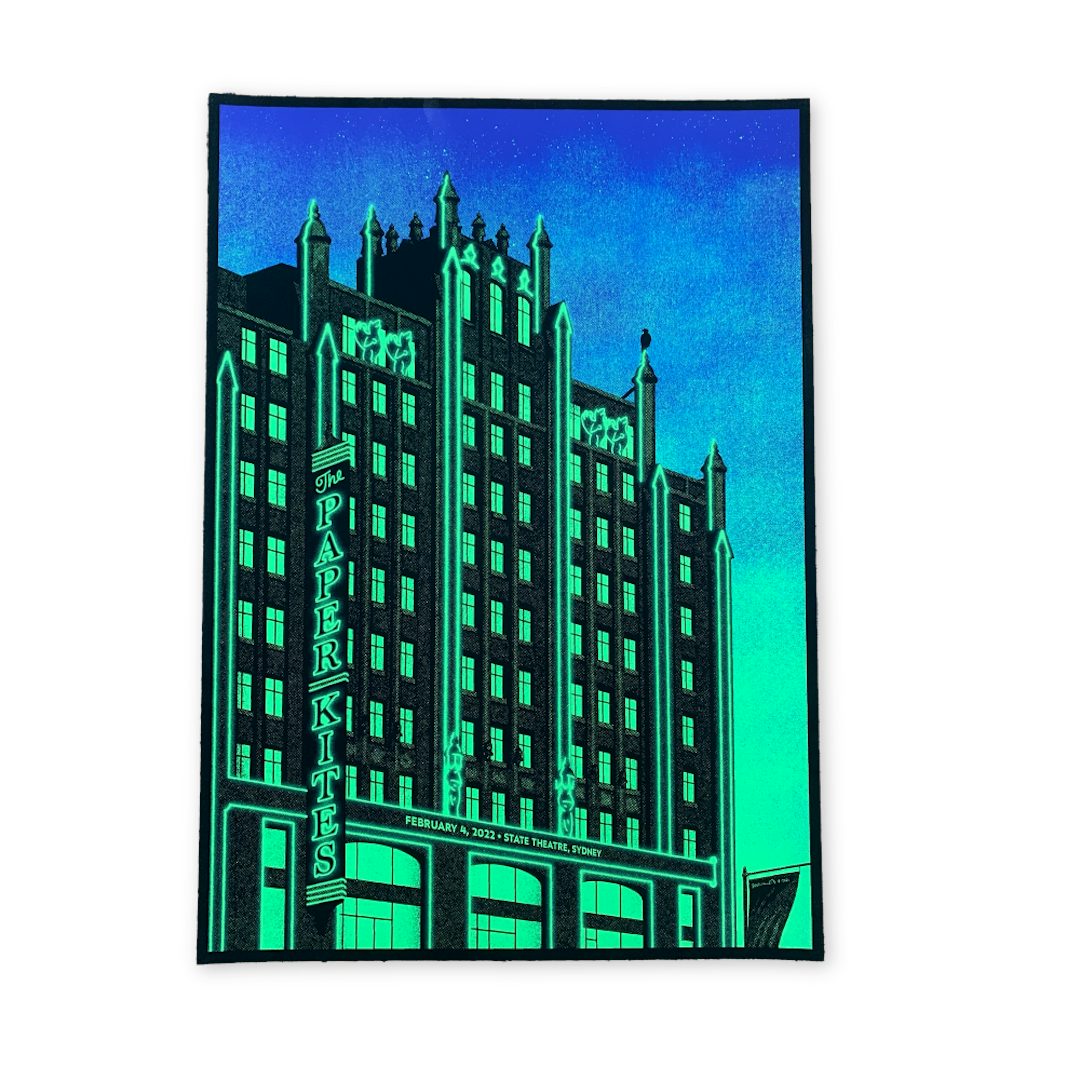 The Paper Kites / State Theatre A2 Print