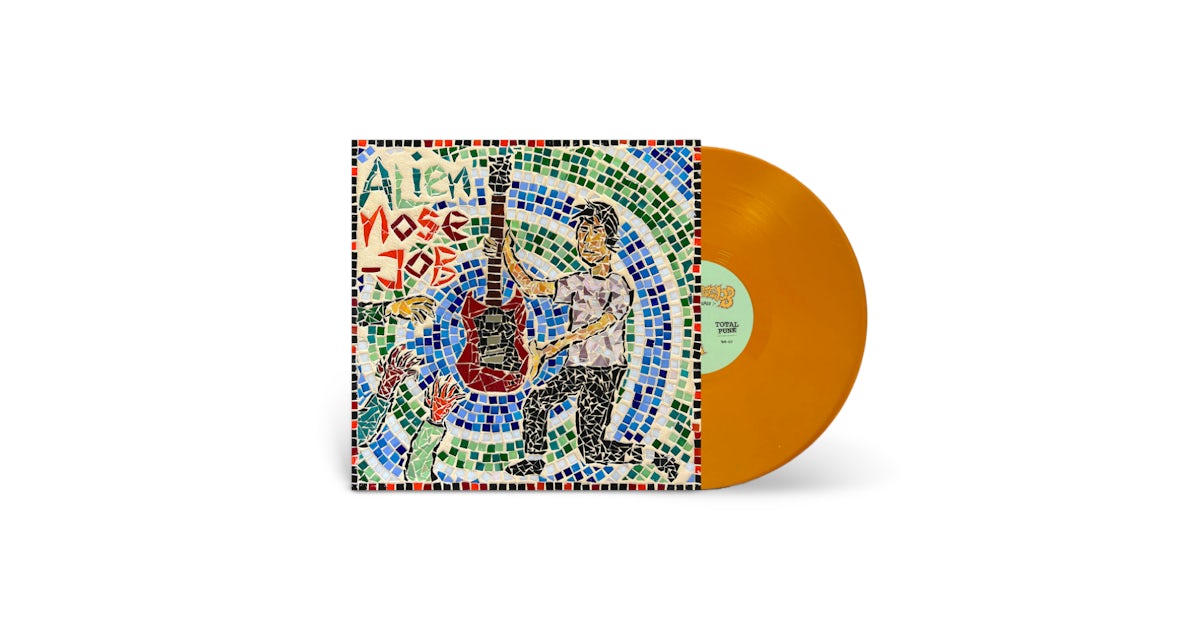 Alien Nosejob / Stained Glass LP Orange Vinyl