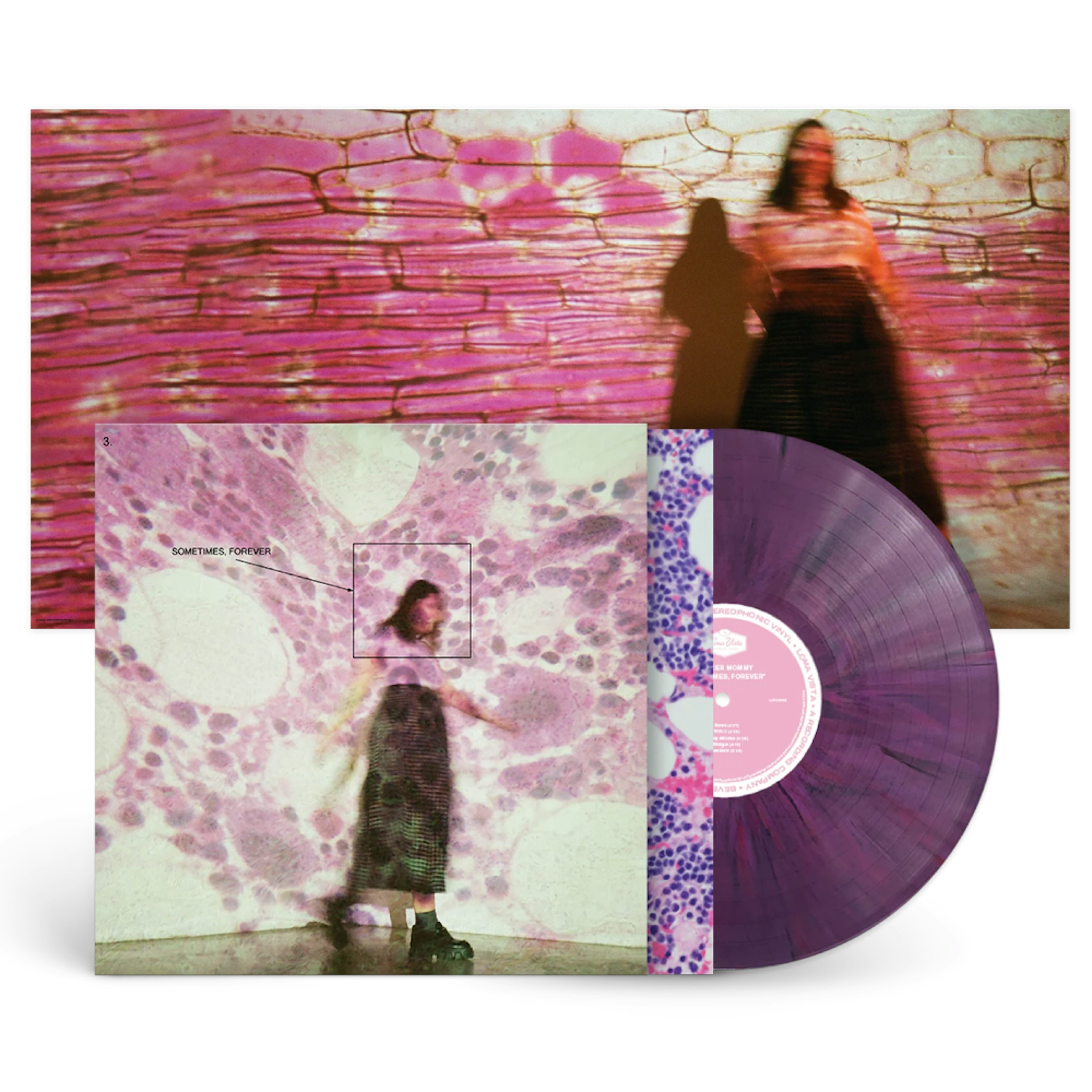 ufravigelige sofistikeret Kaptajn brie Soccer Mommy / Sometimes, Forever LP Limited Edition Purple Splatter Vinyl