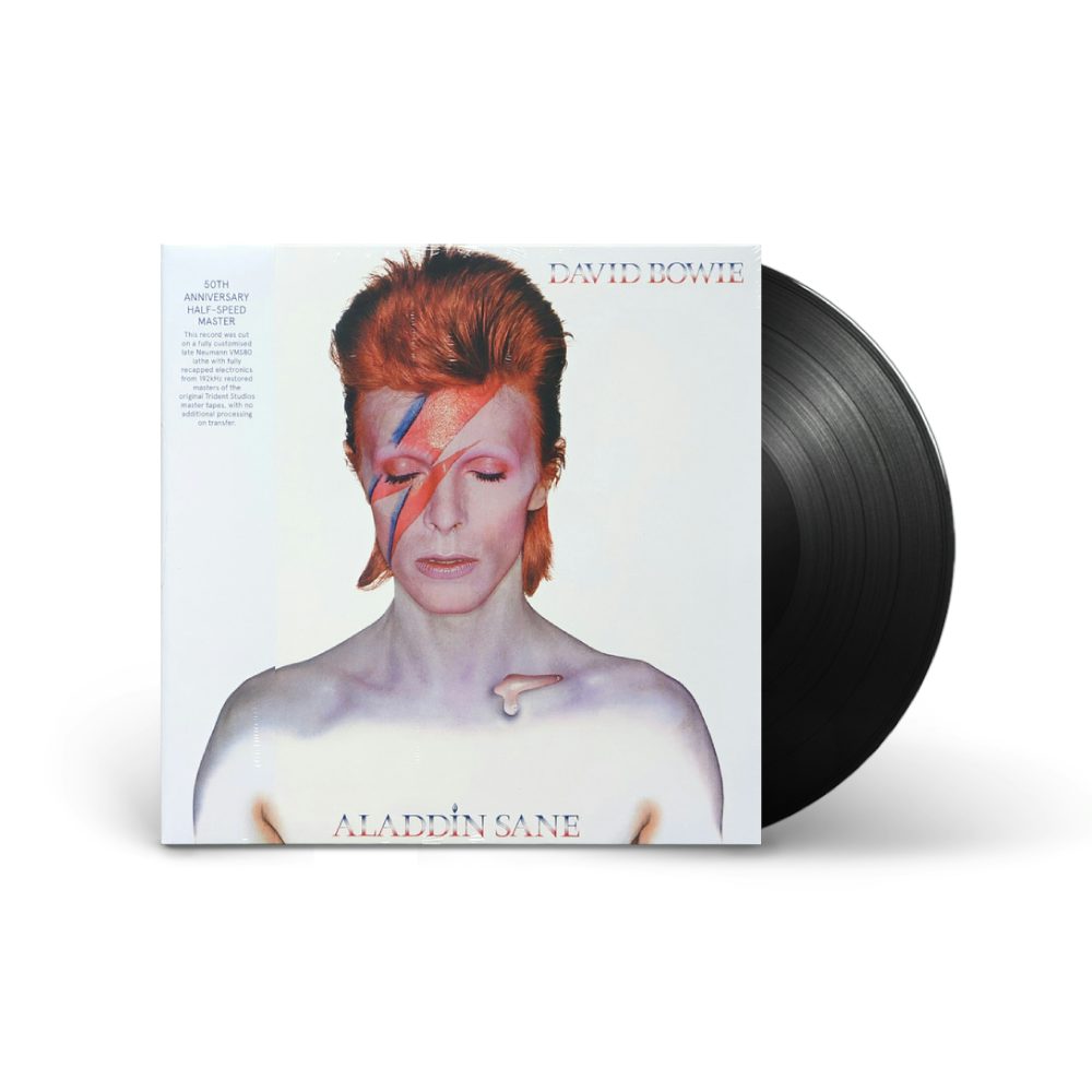 David Bowie / Aladdin Sane: 50th Anniversary Half Speed Master LP Vinyl