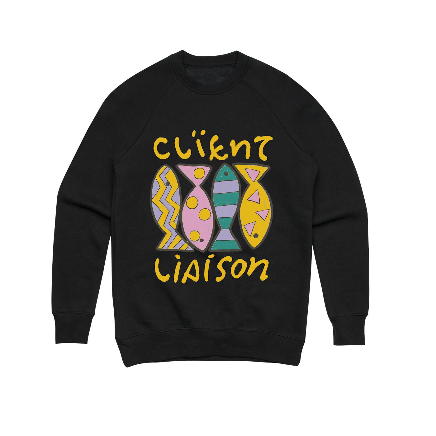 Client Liaison World Of Our Love / Black Crew Sweater