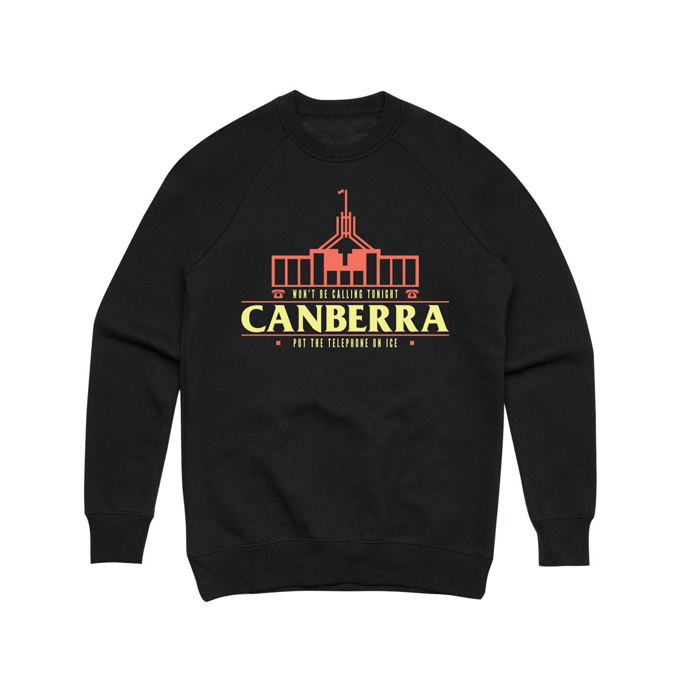 Client Liaison Canberra / Black Crew Sweater