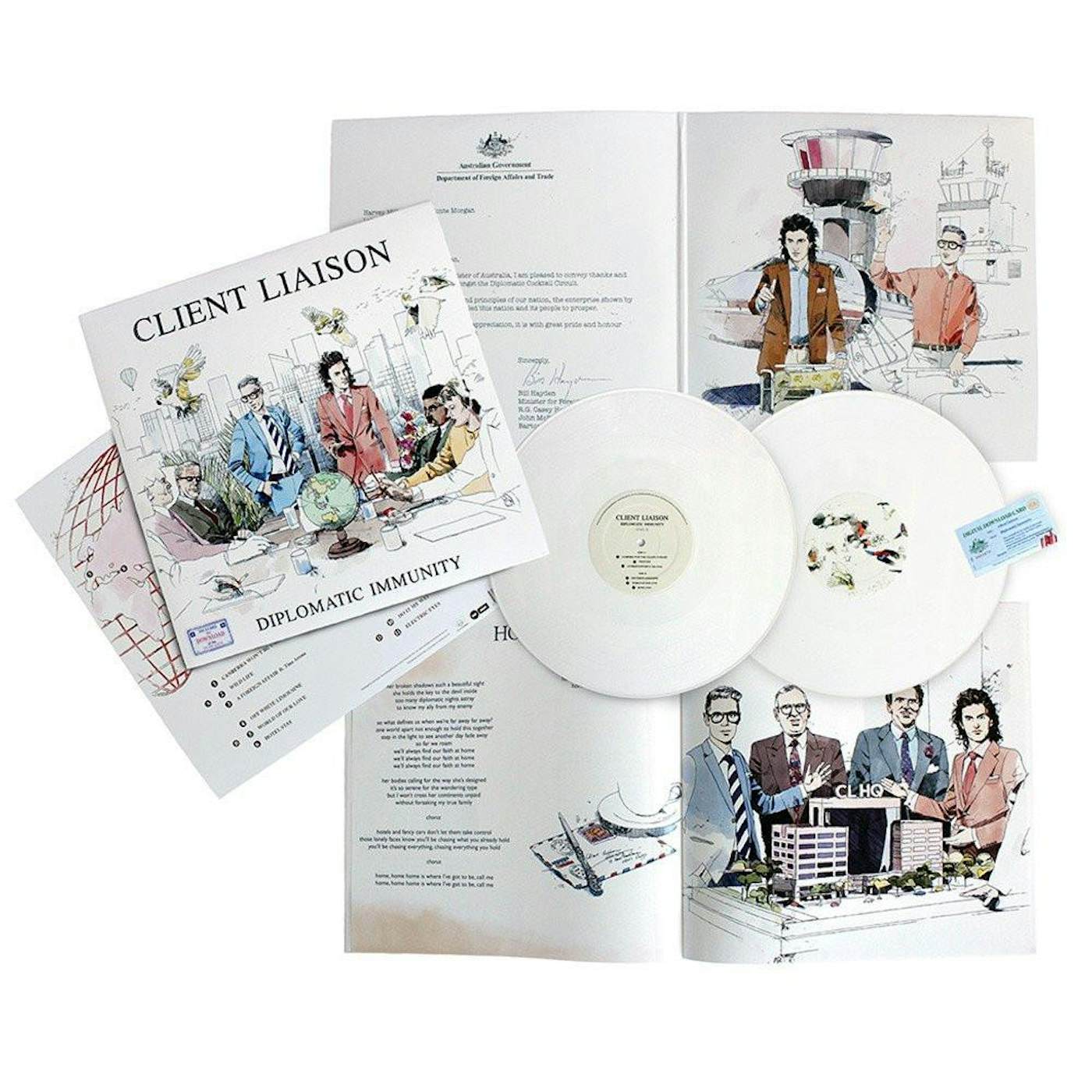 Client Liaison Diplomatic Immunity / Vinyl LP