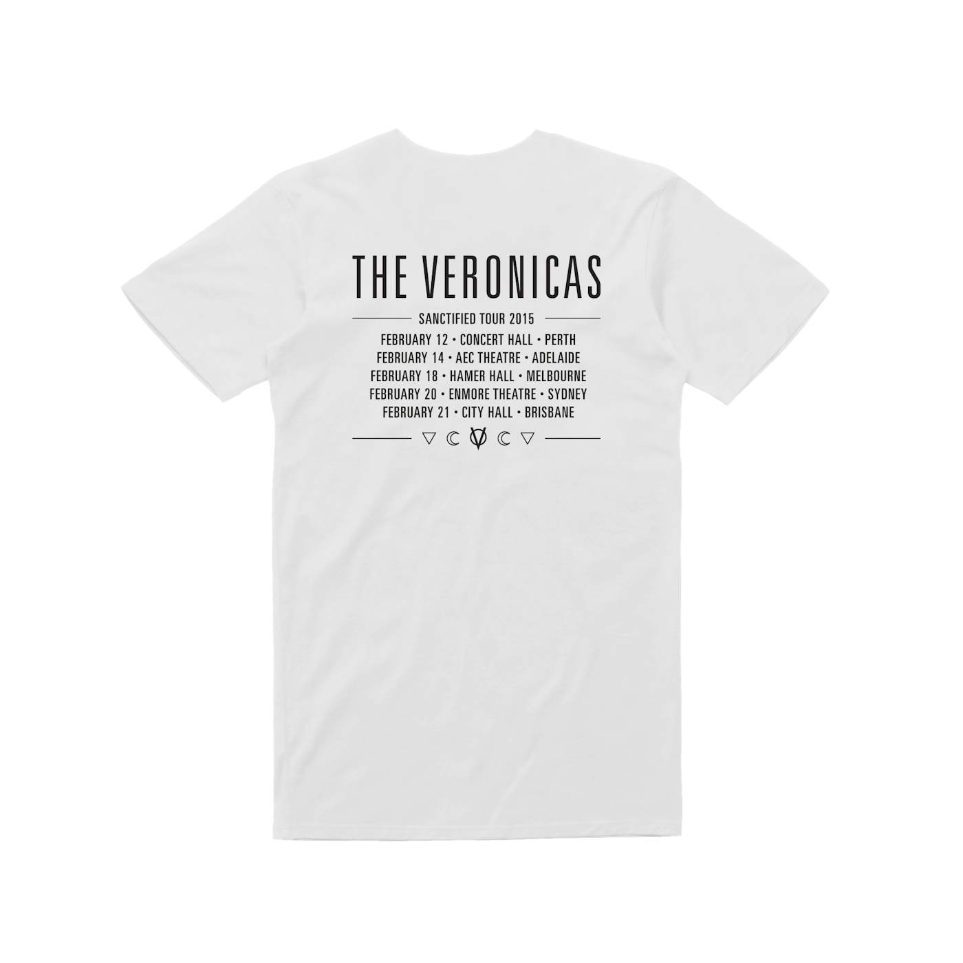 The Veronicas 'V Tour' / White T-shirt