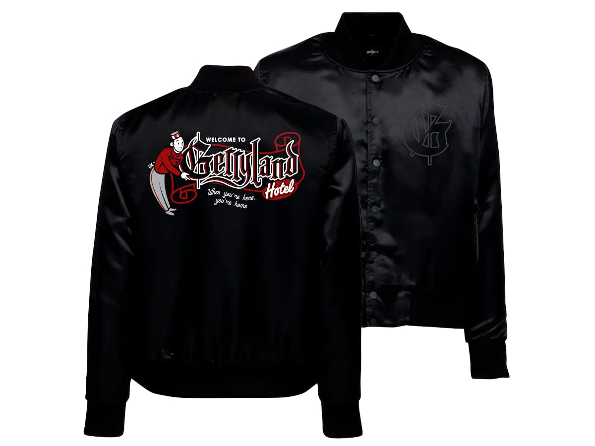 G-Eazy Welcome to Gerryland Satin Black Jacket