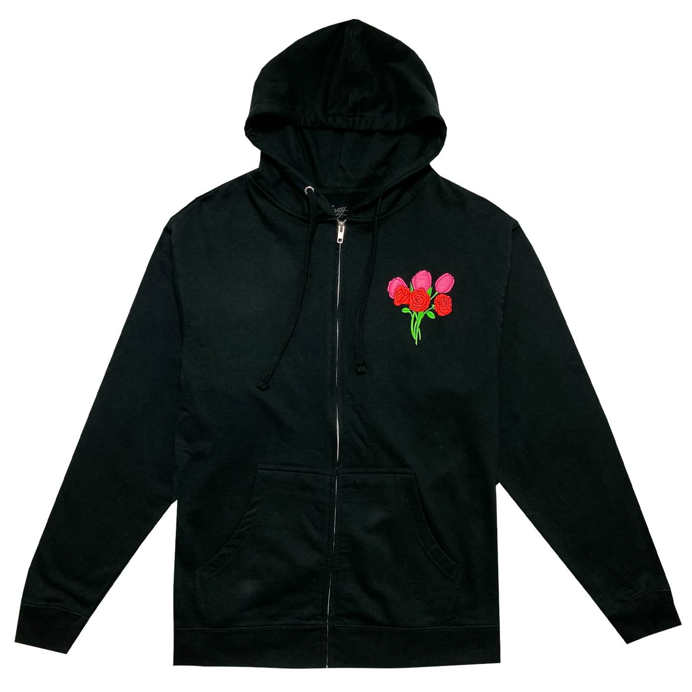 G-Eazy Tulips & Roses Black Zip Hoodie