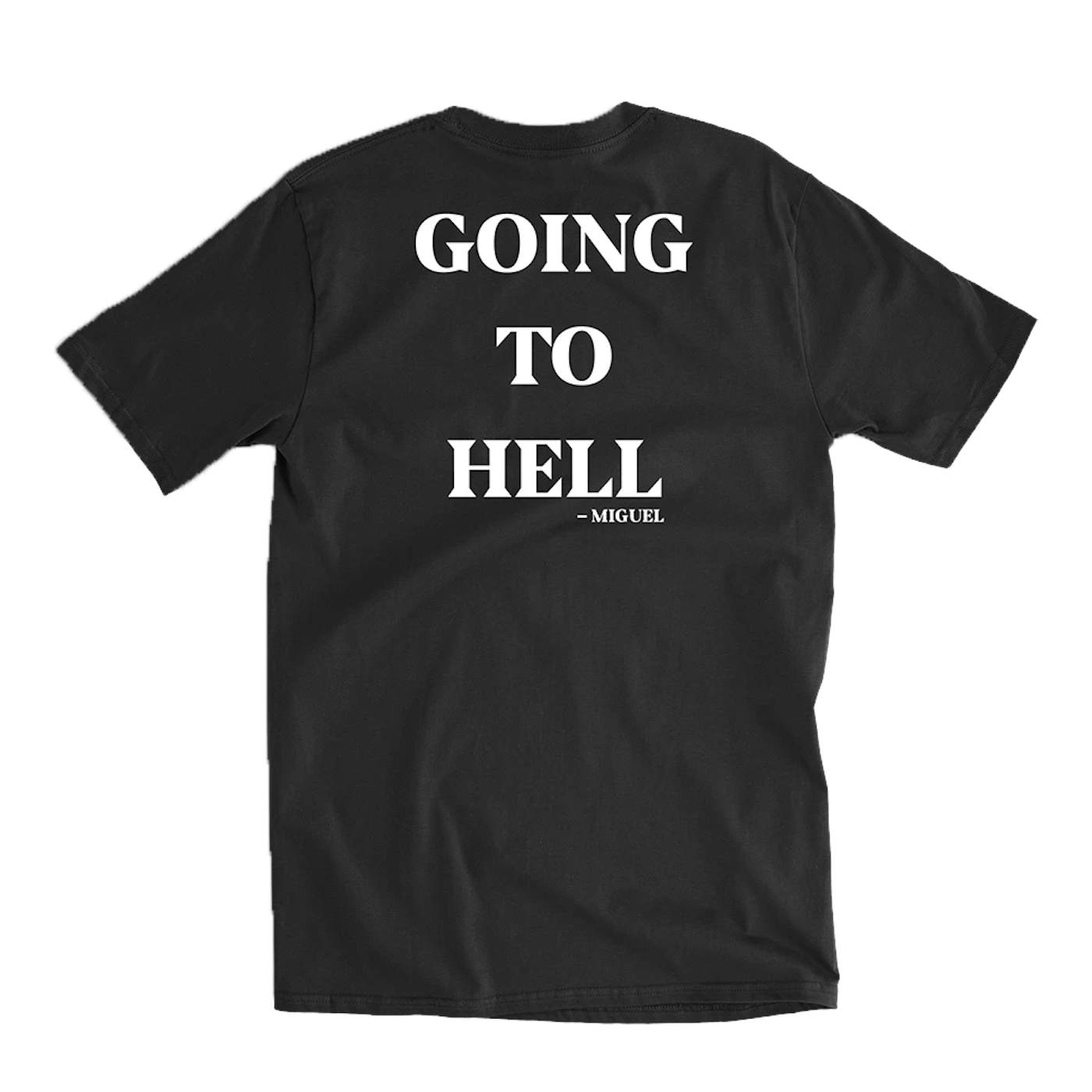 Miguel To Hell Black Tee