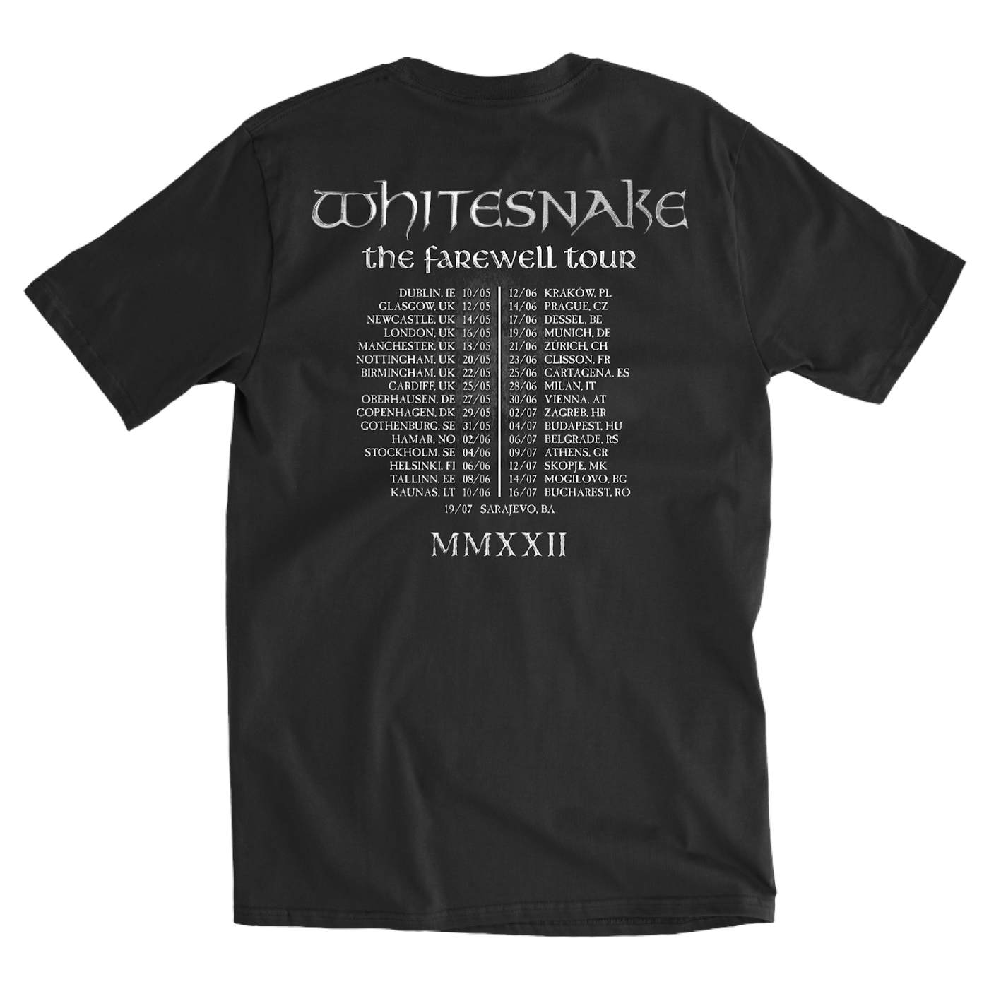 EU Tour 2022 New Dates - Whitesnake Official Site