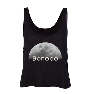 Bonobo Half Moon Women's Black Cropped Tank