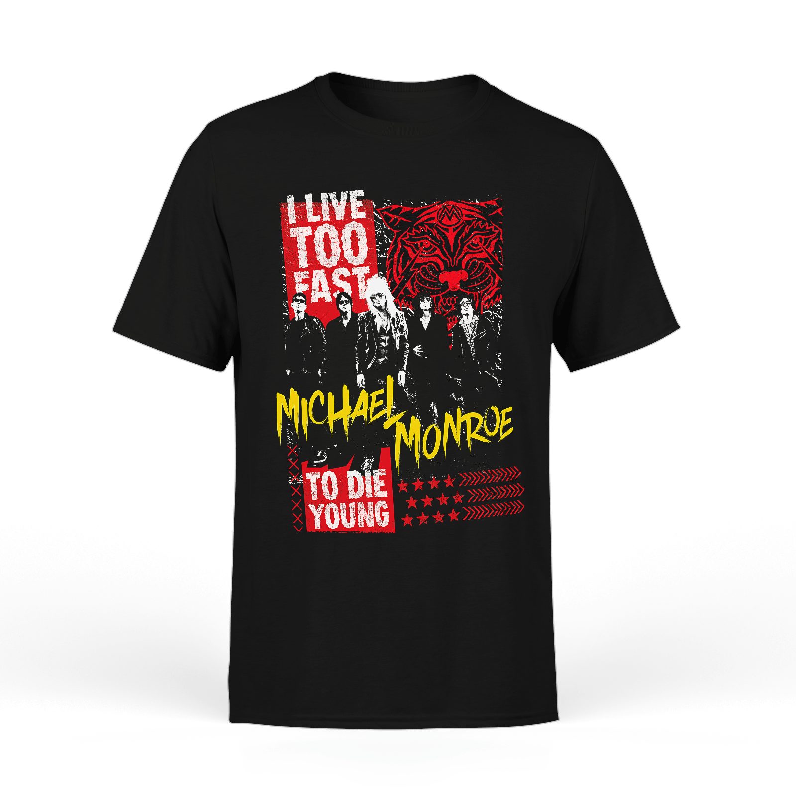 90s Vintage Michael Monroe マイケル・モンロ Tシャツ Hanoi Rocks ハノイ・ロックス バンドTシャツ ロック  ビンテージ Tshirt-