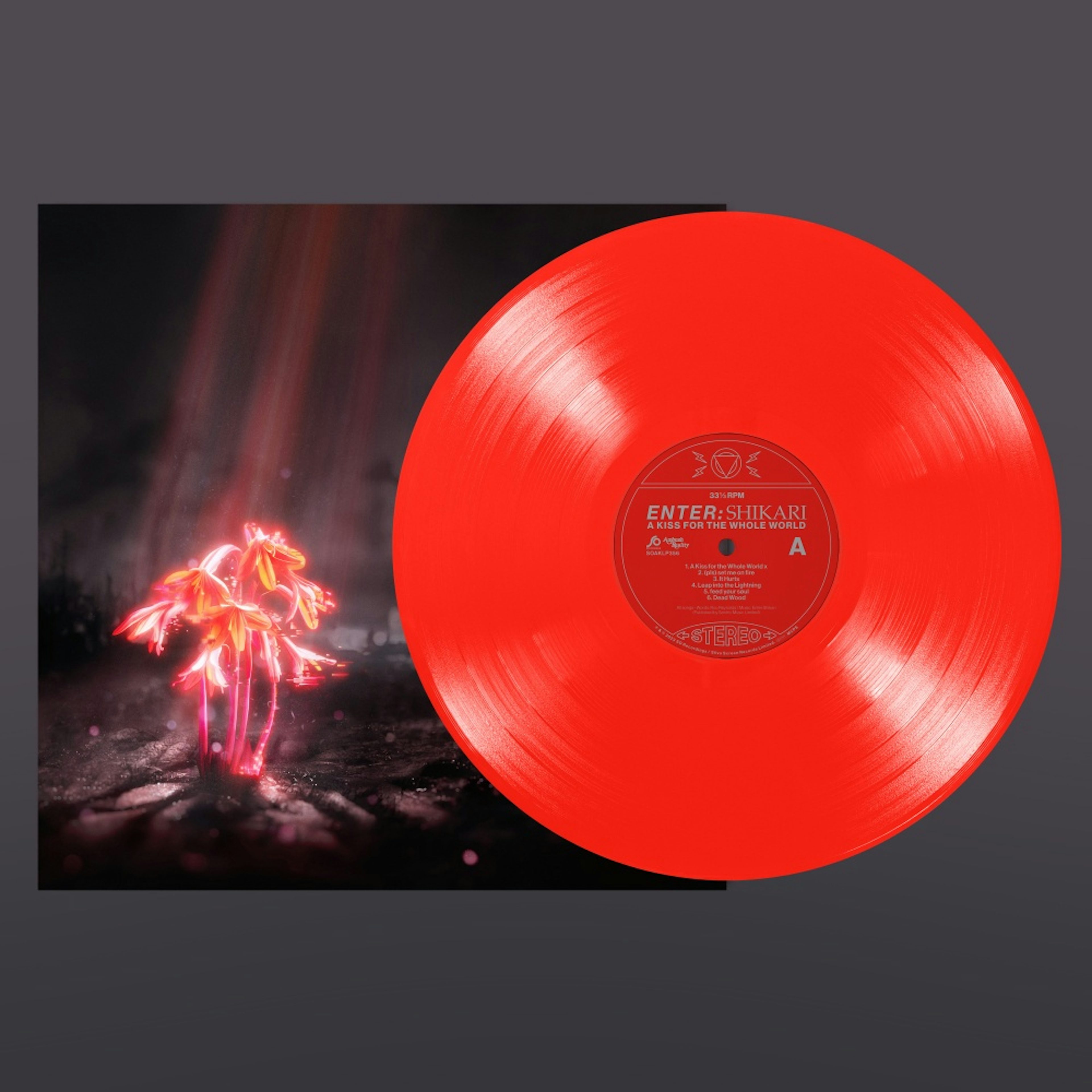 prins Blæse Døds kæbe Enter Shikari A Kiss for the Whole World 'Sunset' Coloured Vinyl LP