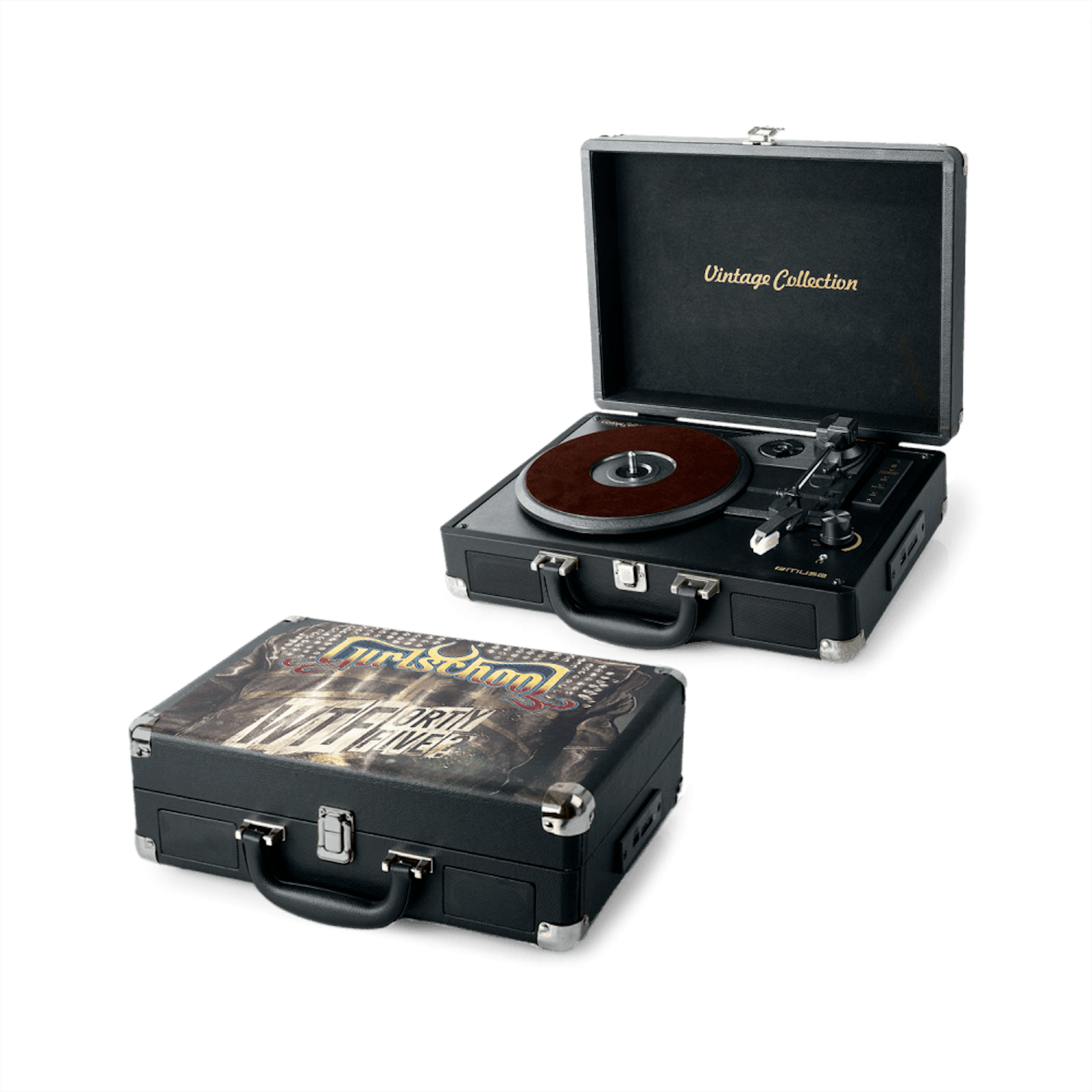 Girlschool Exclusive WTFortyfive? Portable Record Player