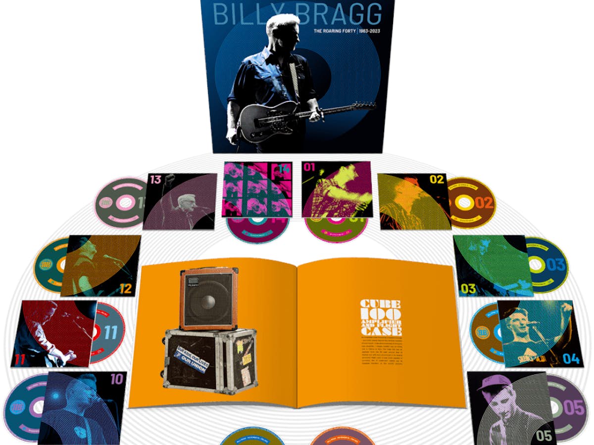 Billy Bragg The Roaring Forty | 1983-2023 (Limited Edition 14CD Super  Deluxe Box Set) Boxset