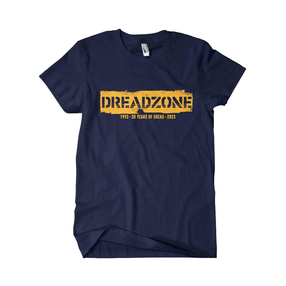 Dreadzone 30 Years Of Dread Navy TShirt