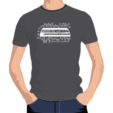 John Foxx Synth T-Shirt  (Black T-Shirt)