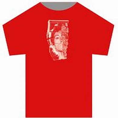John Foxx I Want To Be A Machine: Red t-shirt