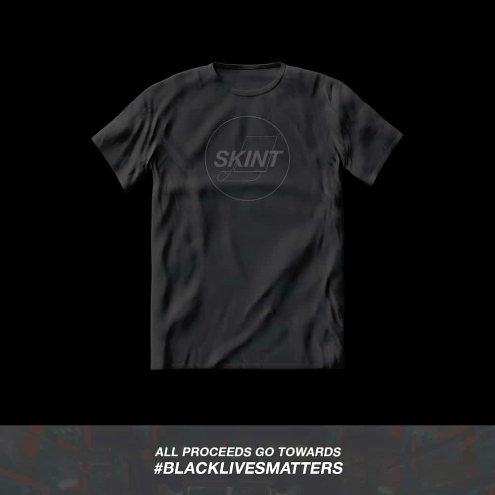 Skint Records Skint Black on Black TShirt