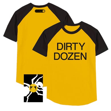 The Prodigy Keef Flint 'Dirty Dozen' T Shirt & Badge