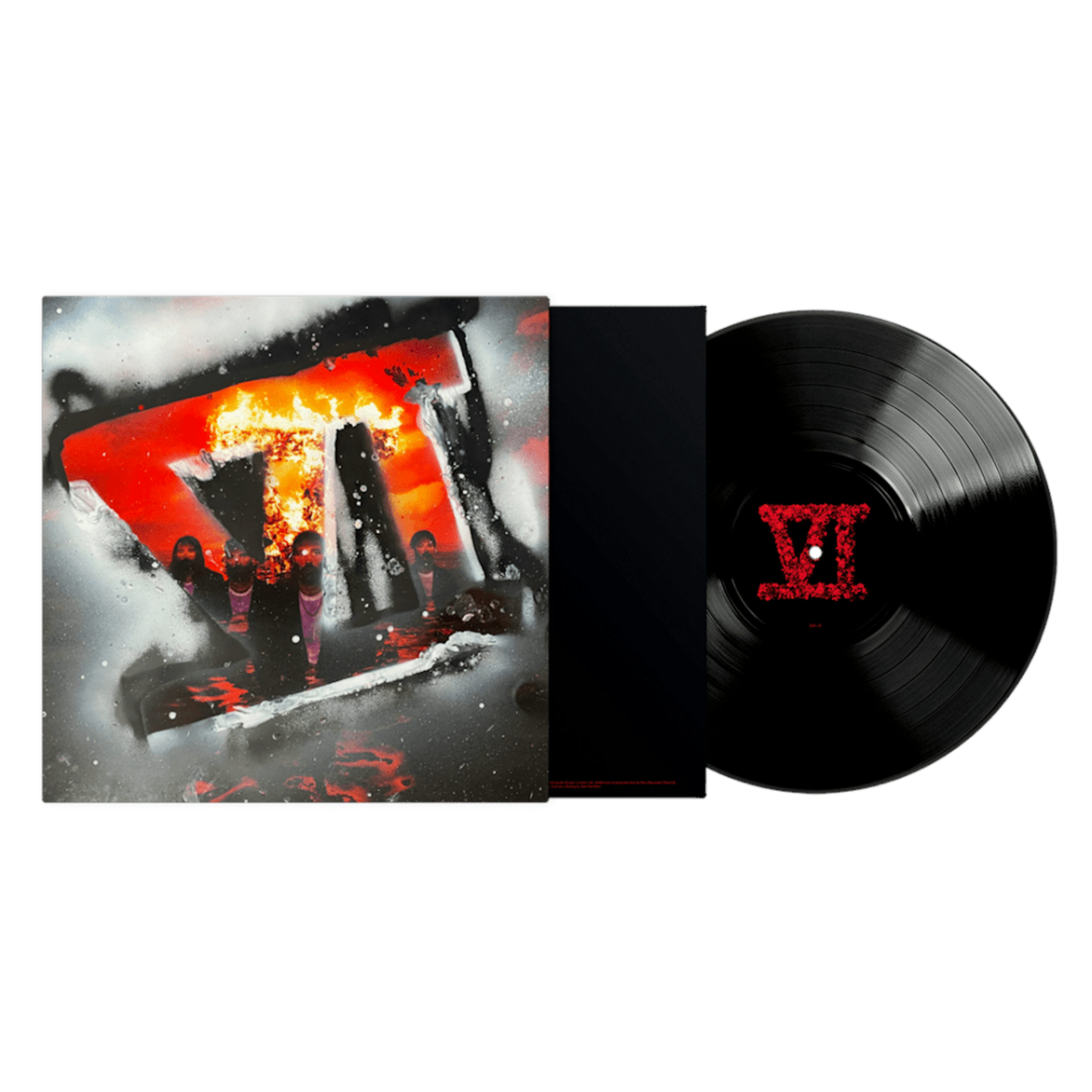 You Me At Six Truth Decay Decayed 'Hand Painted' Black Vinyl Vinyl