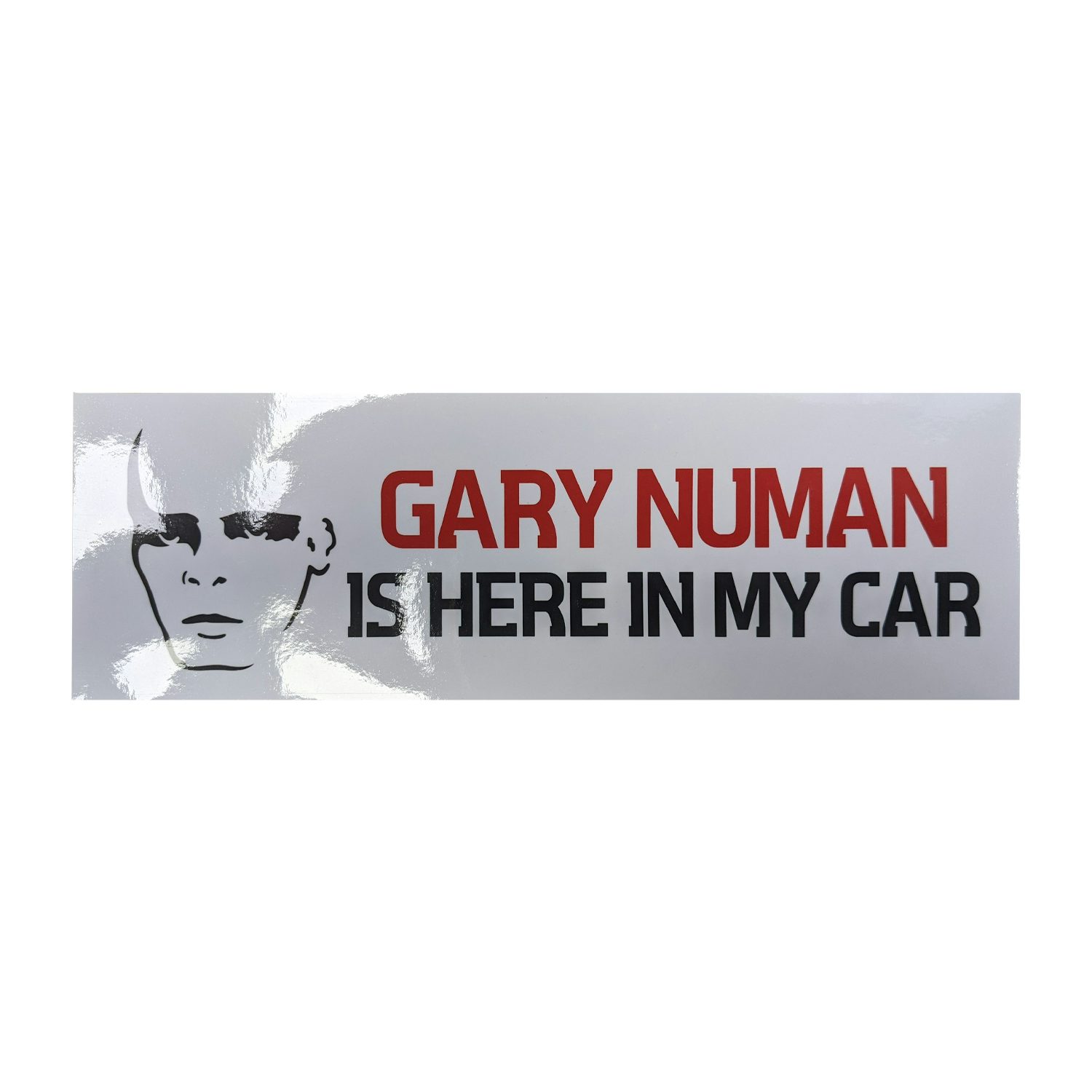 Gary Numan Car Windscreen Sticker 