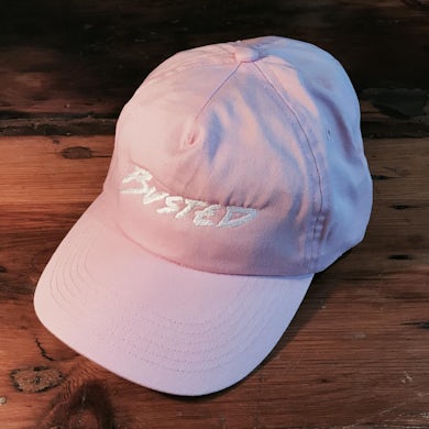 Pink Busted Logo Cap