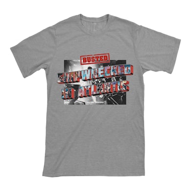 Busted Grey Shipwrecked T-Shirt