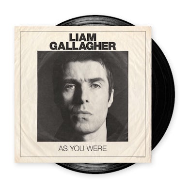 Liam Gallagher As You Were Black Vinyl LP Heavyweight LP