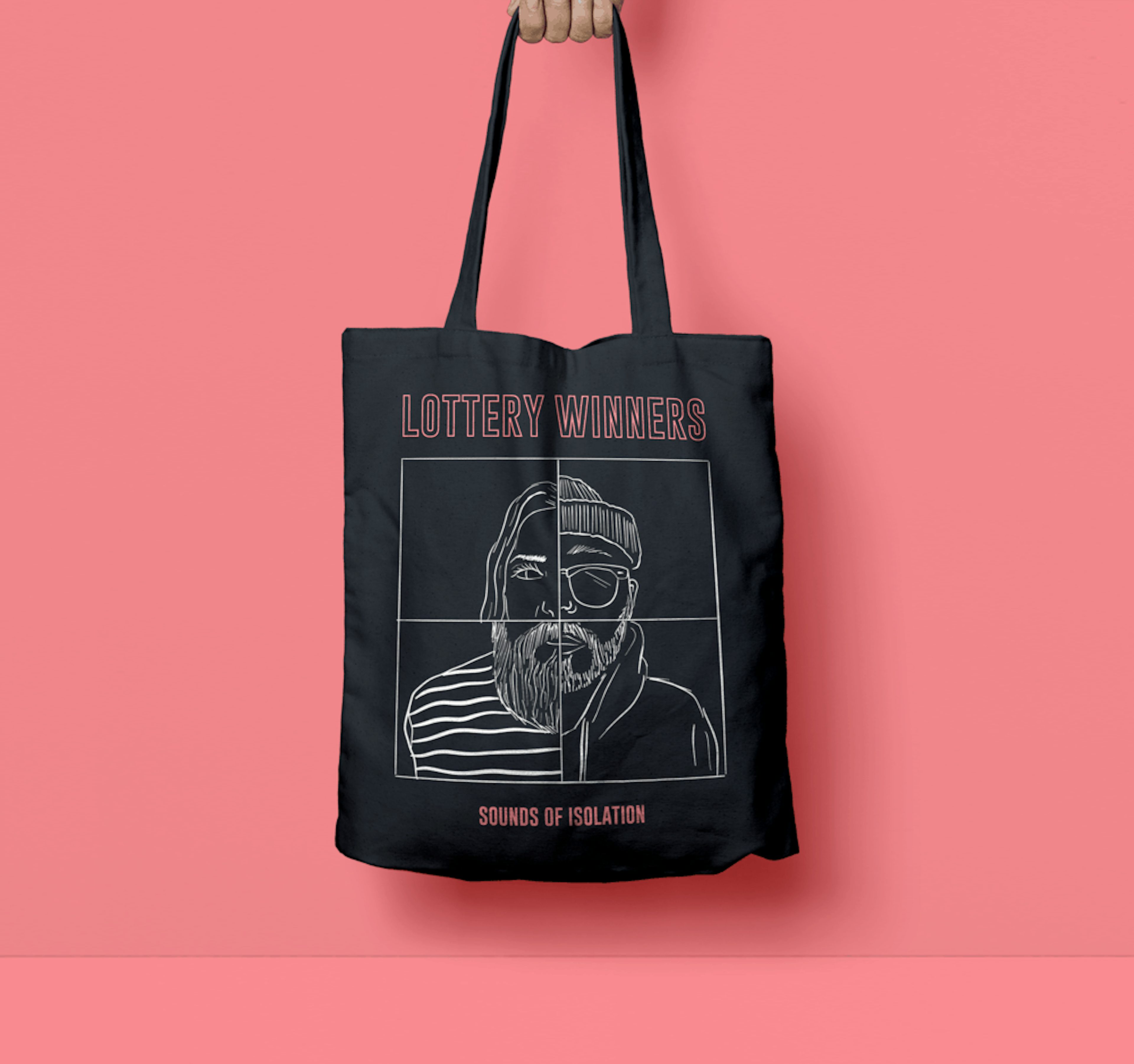 Modern Sky Sounds of Isolation Tote Bag