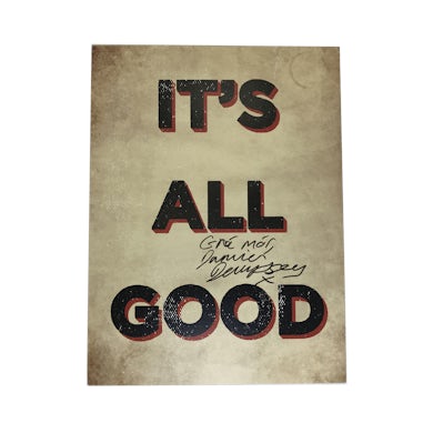 Damien Dempsey Its All Good A2 Poster